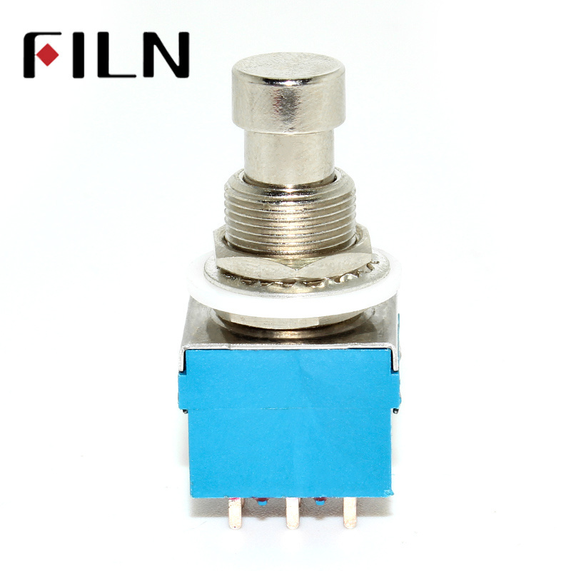 9PIN PCB Foot Switch For Guitar Effects Pedal Box Stomp, Foot Metal Switch True Bypass guitar accessories