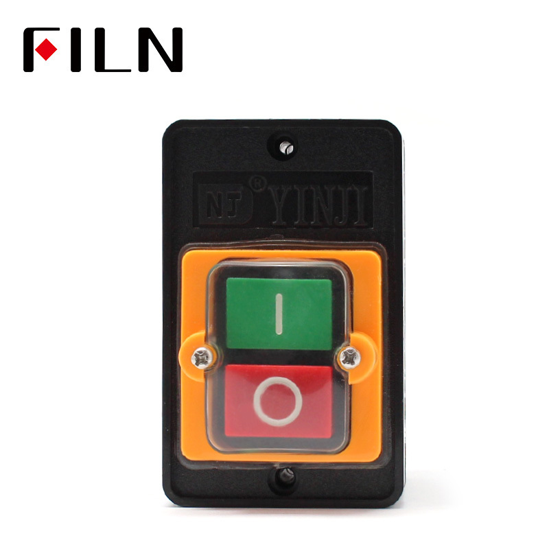 FLC-KA0-10KH Waterproof Push Button Switch Power On/ Off Switch for Cutting Machine Bench drill Switch