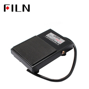 SPDT Nonslip 10A 250V Metal Momentary Electric Power Foot Pedal Switch 10A/250V