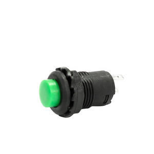 12mm Momentary Pushbutton Switches Self Return Momentary Push Button Switch 3A /125VAC 1.5A/250VAC Plastic Square High Button