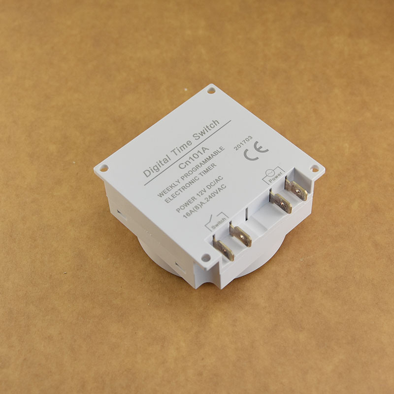 LCD Digital Power Programmable Timer AC 12V 16A Time Relay Switch ...