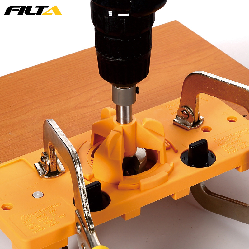 Filta 35mm furniture hinge woodworking tools hinge drilling jig cabinet concealed hinge jig