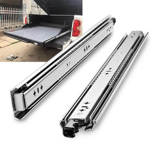 Filta 53mm full extension telescopic channel ball bearing heavy duty drawer slides with lock