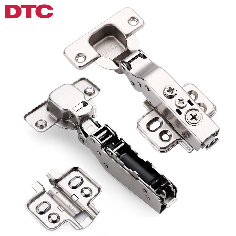 DTC Furniture Hardware 4d Adjustable Conceal Door Auto Hinges Soft Closing Hydraulic Cabinet Hinge