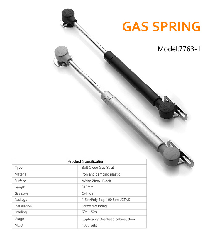 Filta Cabinet Door Soft Close Hydraulic Lift Support Shock Strut Gas Spring Rod