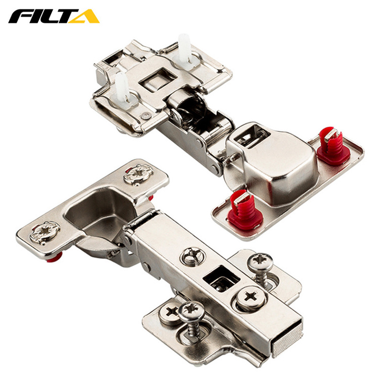 Filta Furniture Hardware 35mm Cup Clip On Hydraulic Kitchen Cabinet Hinge