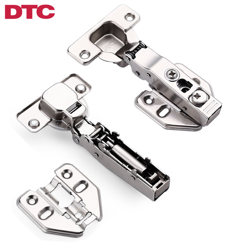 DTC Hardware Cabinet 3D Adjustable Invisible Concealed Soft Close Furniture Hinge