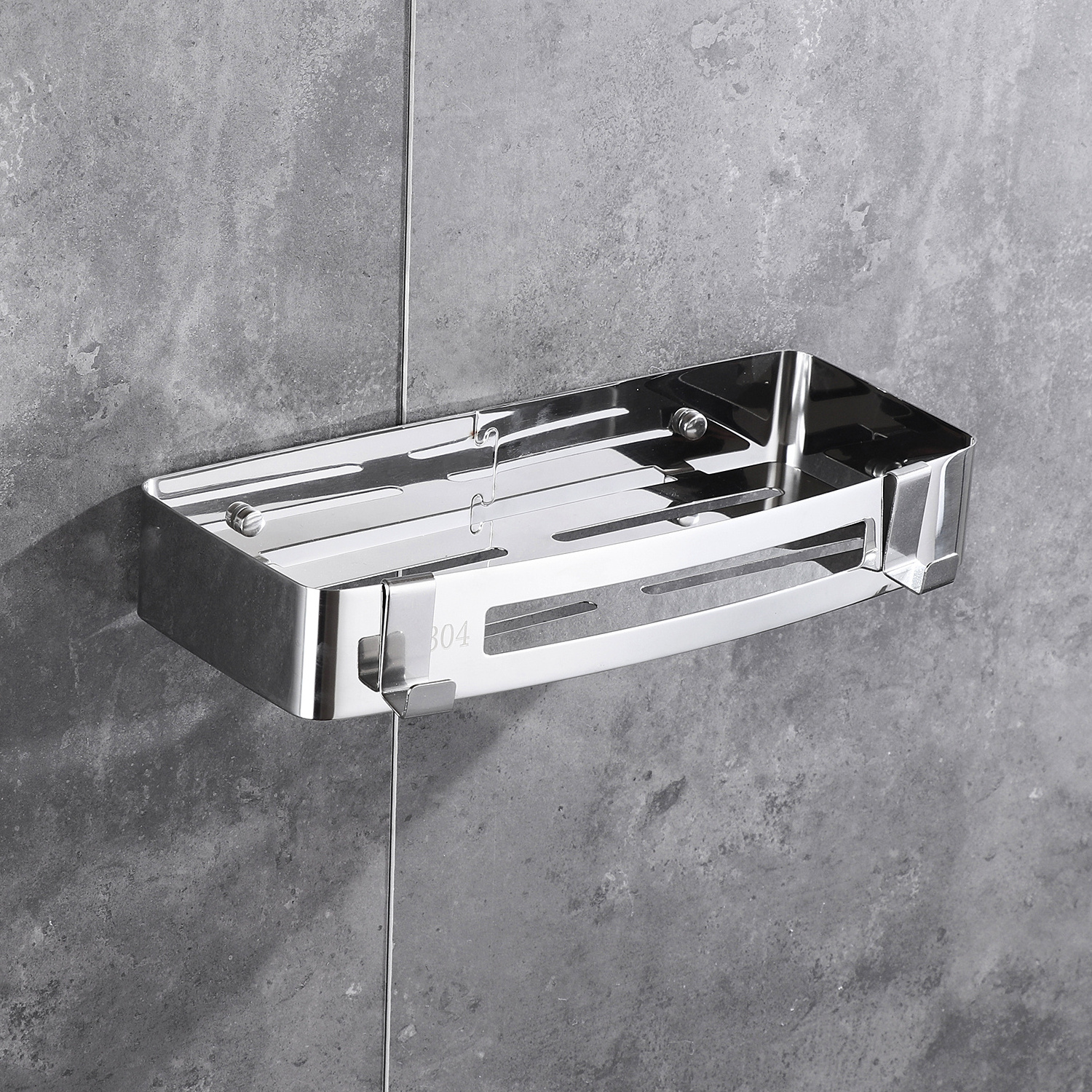 304 stainless steel shower shelf shower corner shelf shower organizer shelf