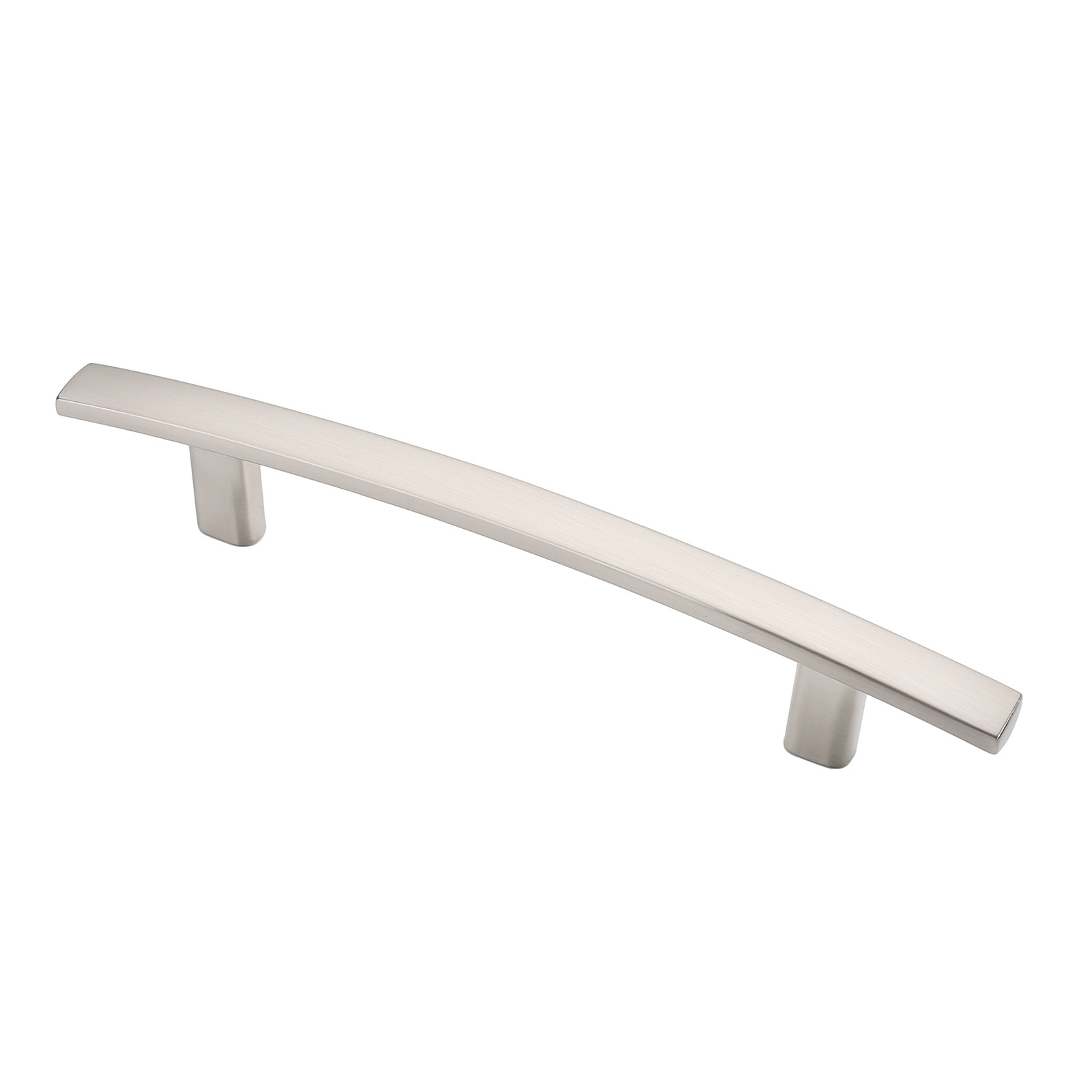 Modern Cabinet Brushed Satin Nickel Wardrobe Simple Door Cabinet Drawer T Bar Flush Pull Handles