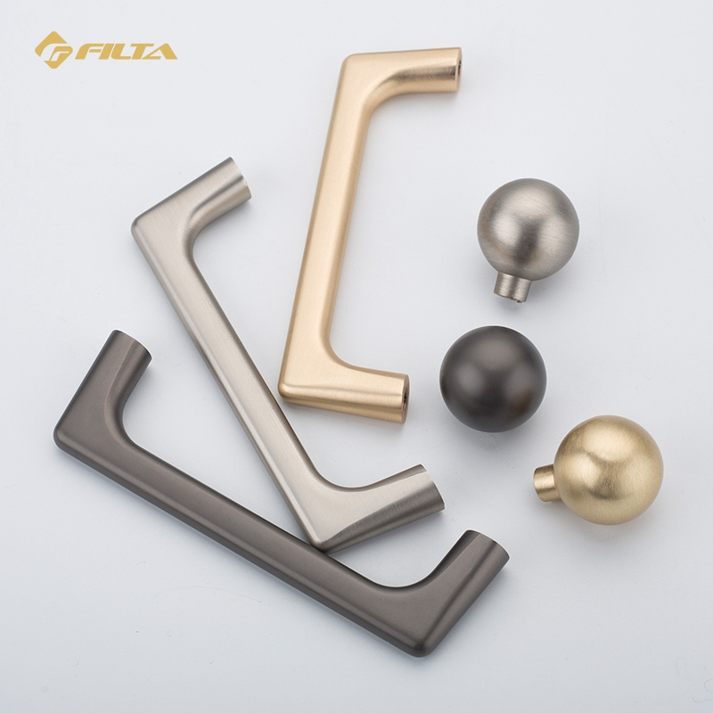 FILTA Quality Kitchen Cabinet Zinc Alloy Furniture Handle Pull 3307