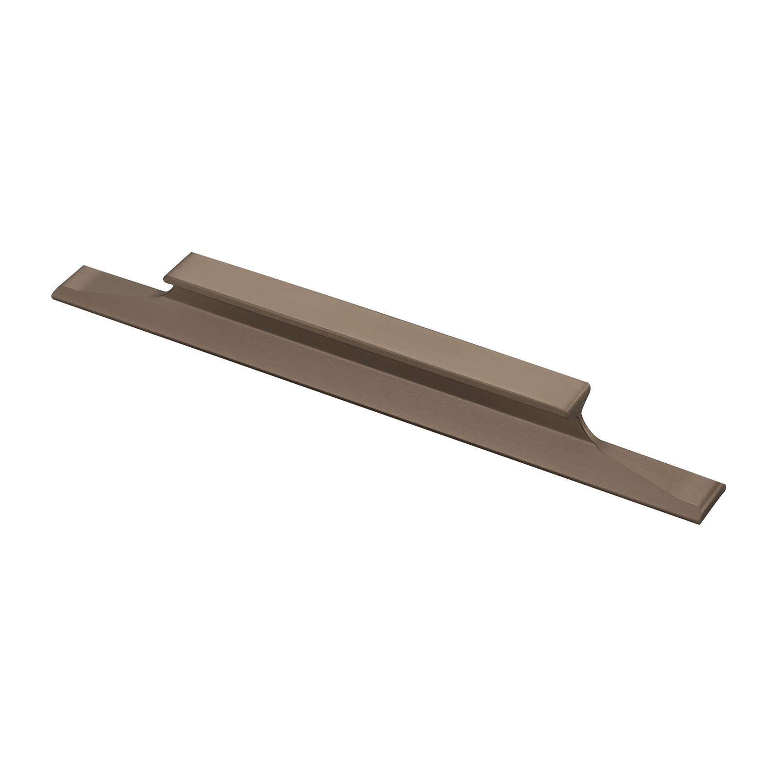 Aluminum Long Recessed Cabinet Pulls Bronze Finger Edge Drawer Pull Handles 4468