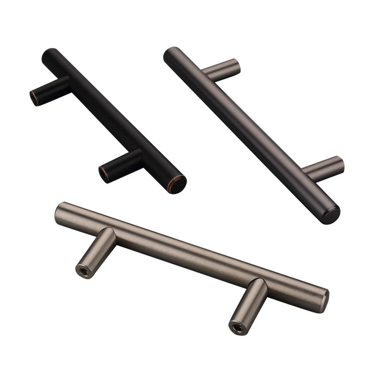 High quality T bar stainless steel cabinet handle