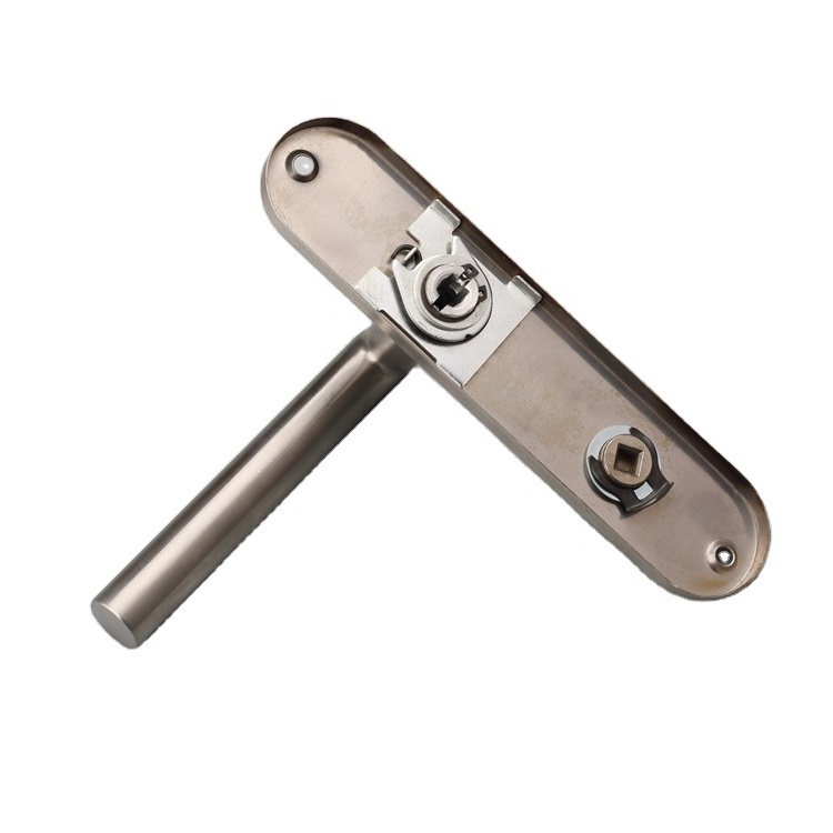 Filta stainless steel gold plate door handle lock SM116-SH261