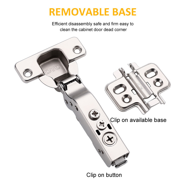 4D adjustment hydraulic dtc soft close furniture cabinet hinges