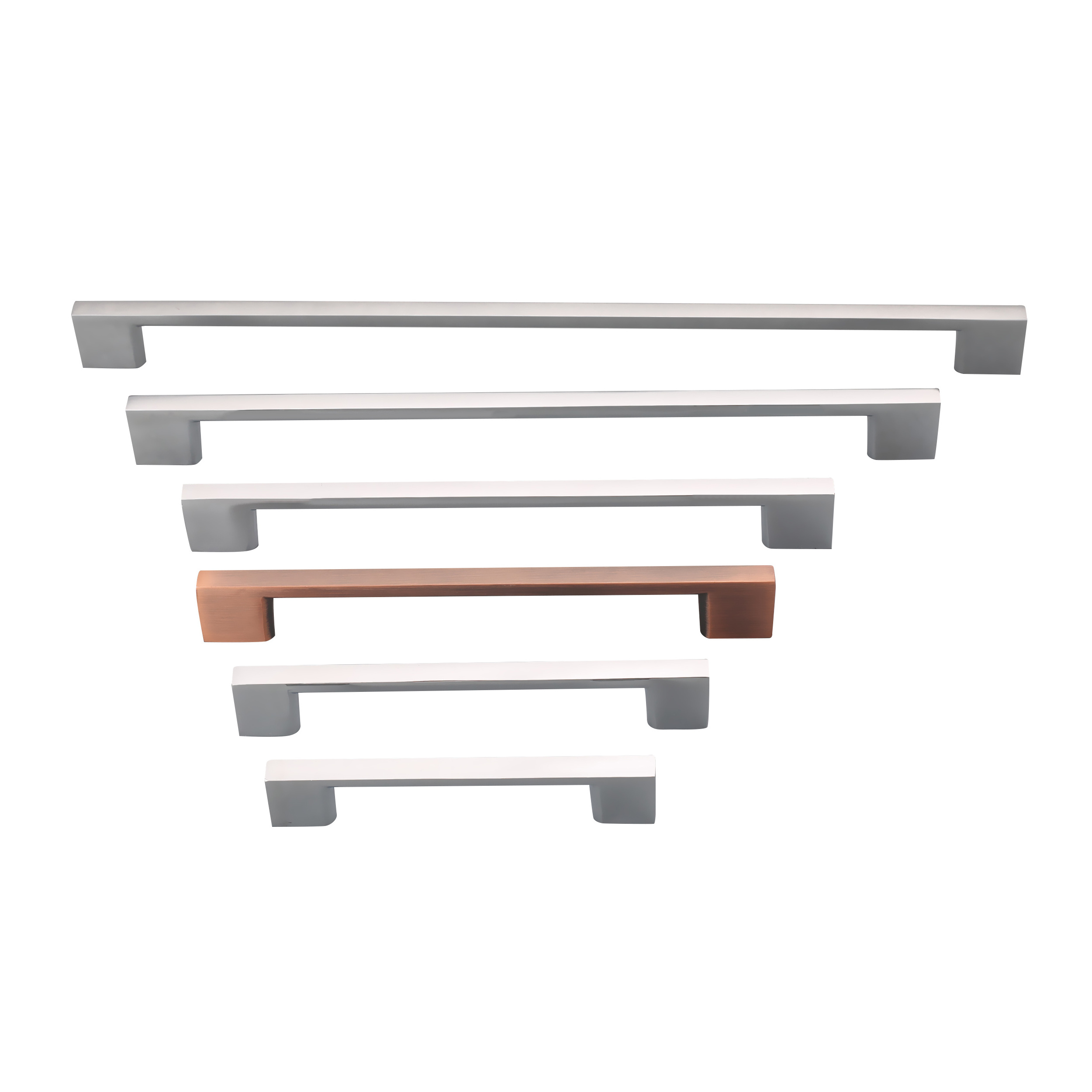 Hot sale simple design furniture hardware aluminum drawer pulls