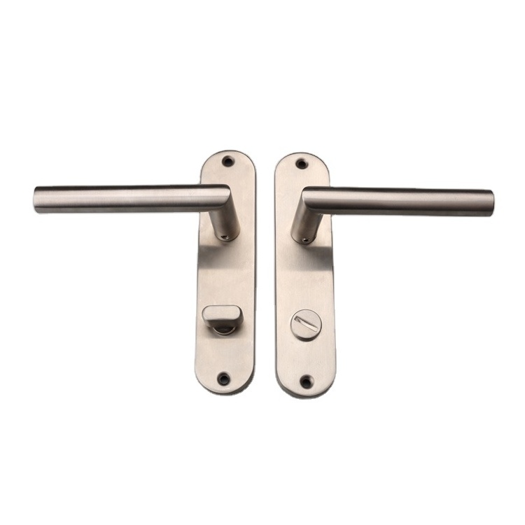 Filta stainless steel gold plate door handle lock SM116-SH261