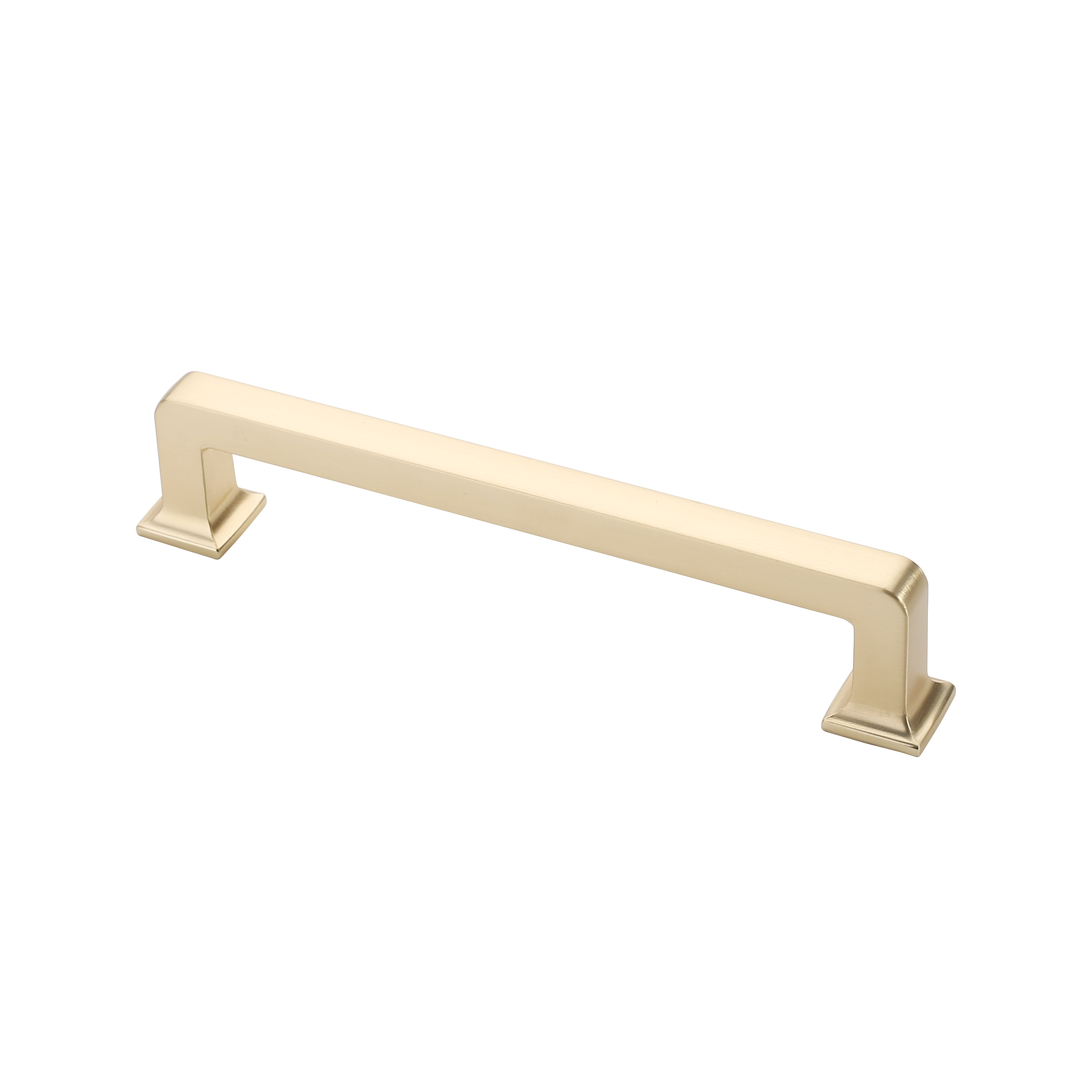 Modern Zinc Gold Brushed Nickel Furniture Handles Manija de Muebles Kitchen Cabinet Pulls