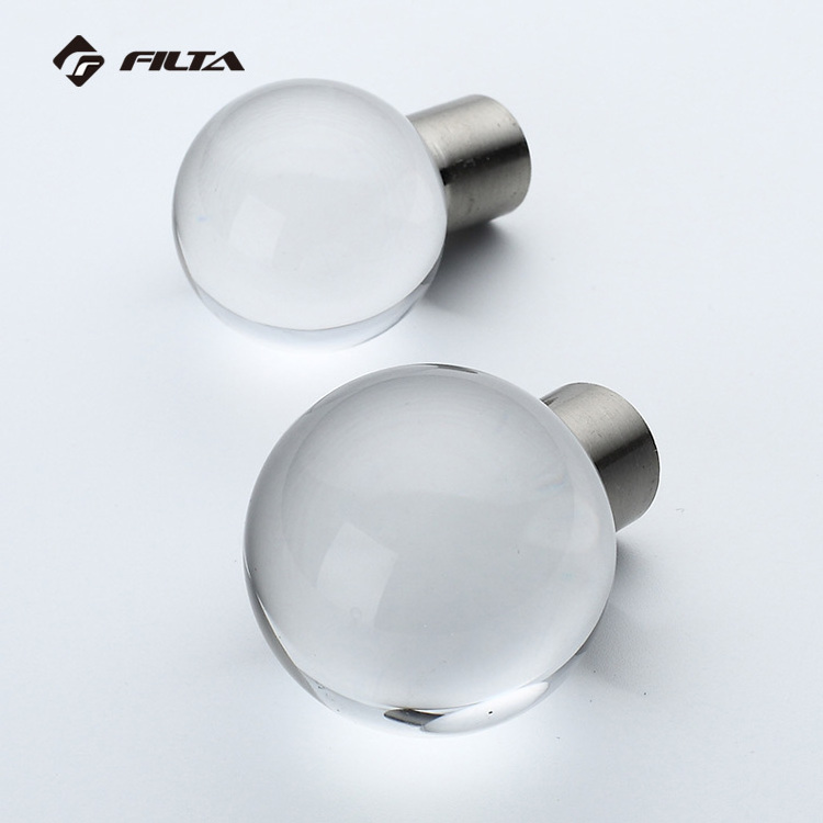 High quality cabinet hardware crystal handles