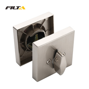 Filta High Quality Zinc Alloy American Standard Combo Entry Entrance Keyed Deadbolt Door Knob Lock Set For Privacy Door