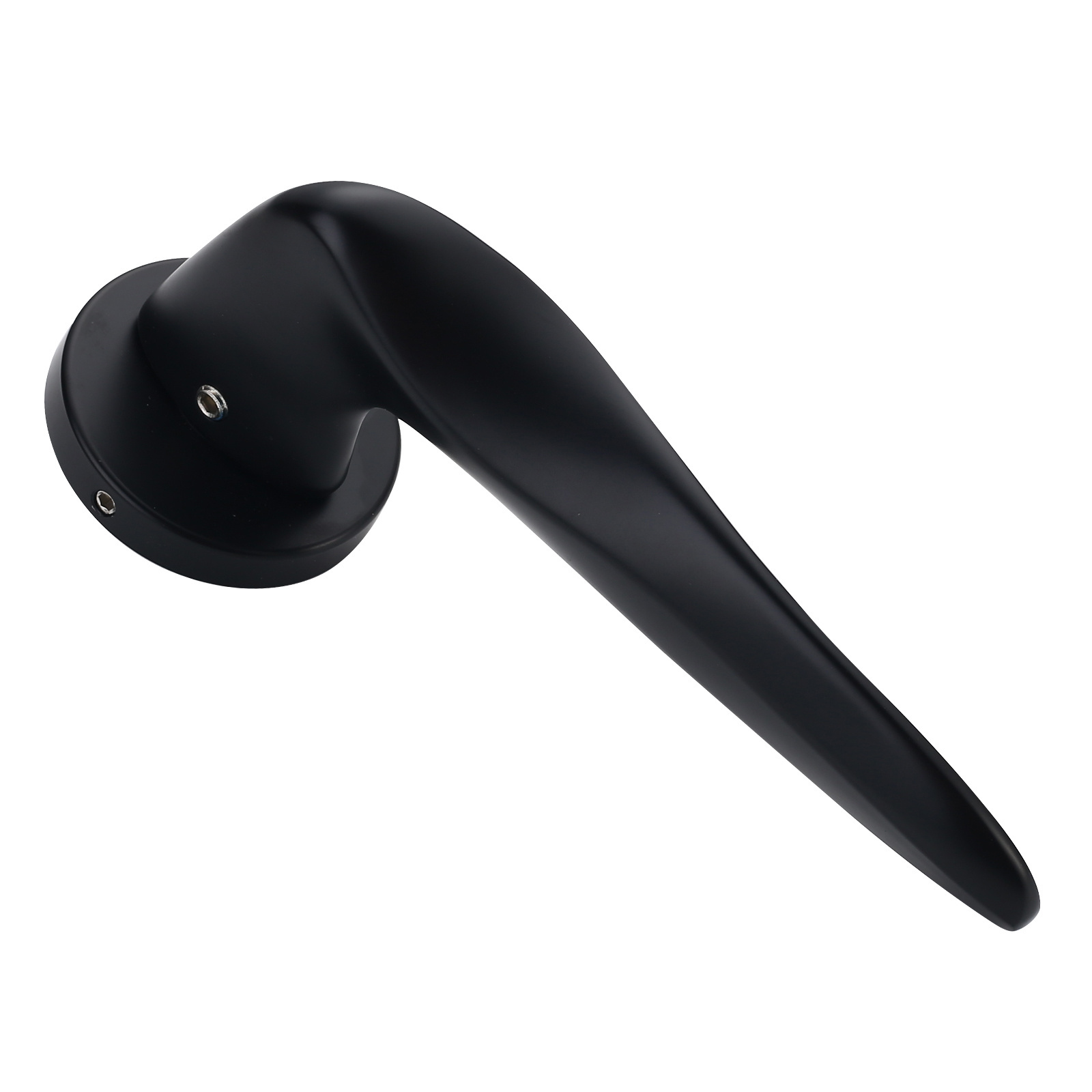 Filta Matte Black Inner Door Handle Zinc Fancy Interior Door Locks And Handles For Bedroom