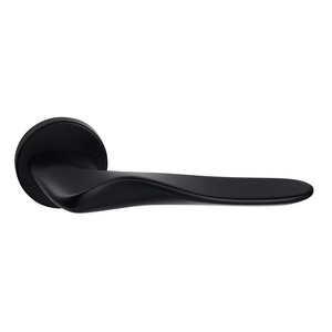 Filta Matte Black Inner Door Handle Zinc Fancy Interior Door Locks And Handles For Bedroom