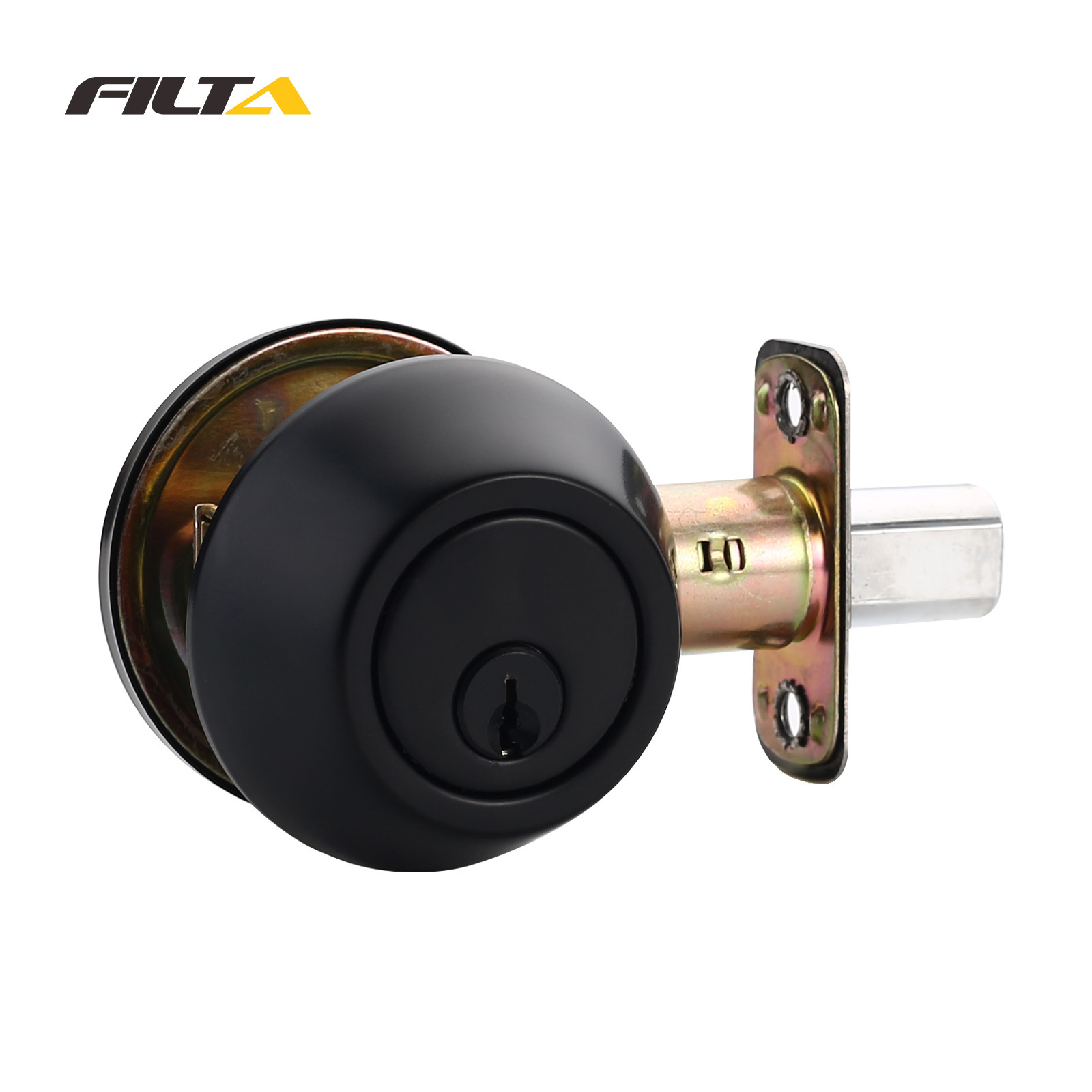 Filta Durable stainless steel single cylinder deadbolt lock