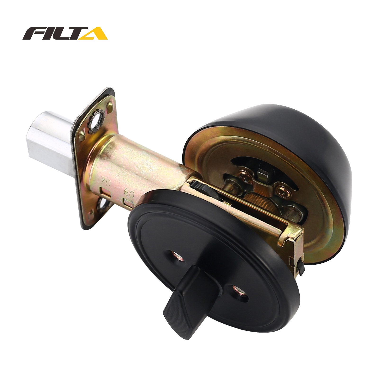 Filta 201 Stainless Steel Competitive Price Entrance Keyed Deadbolt Door Lock Set For Wholesale