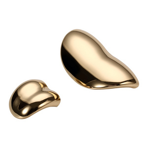 Furniture drawer pull shell shaped handle cup pull handle cabinet handle pulls and knobs 7631