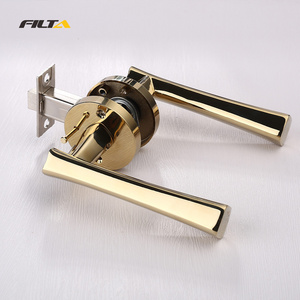 New Arrival Direct Sales Wholesale Price Door Lock Handle High Quality Golden Supplier Door Lock Mortise For Bathroom Door