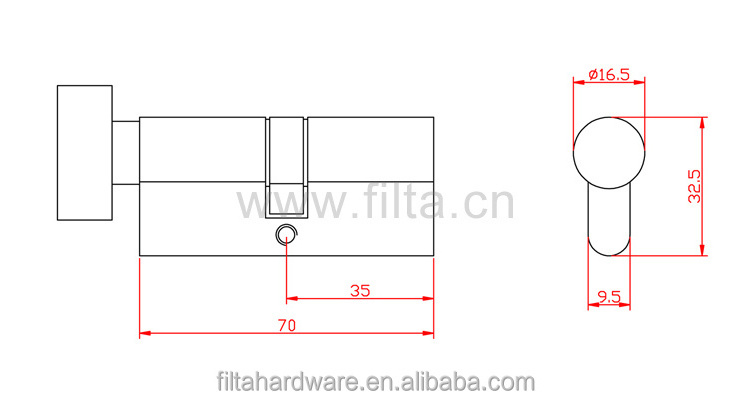 Customized euro profile mortise lock cylinder,door cylinder lock