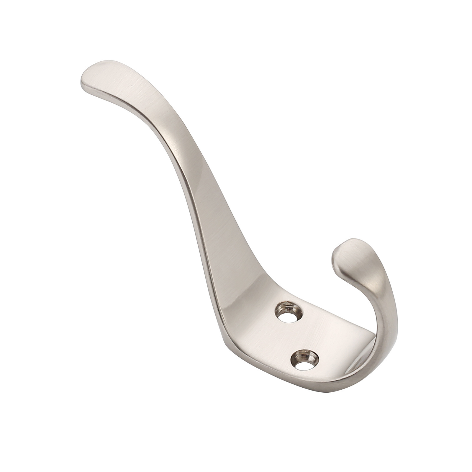 FILTA zinc alloy wall mounted coat hook brushed satin nickel coat hook cloth hook hangers