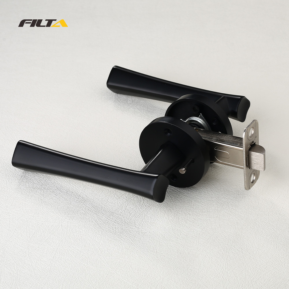 New Arrival Direct Sales Wholesale Price Door Lock Handle High Quality Golden Supplier Door Lock Mortise For Bathroom Door