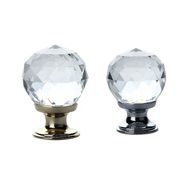 Filta brand decorative door knob,furniture glass crystal door knobs and handles