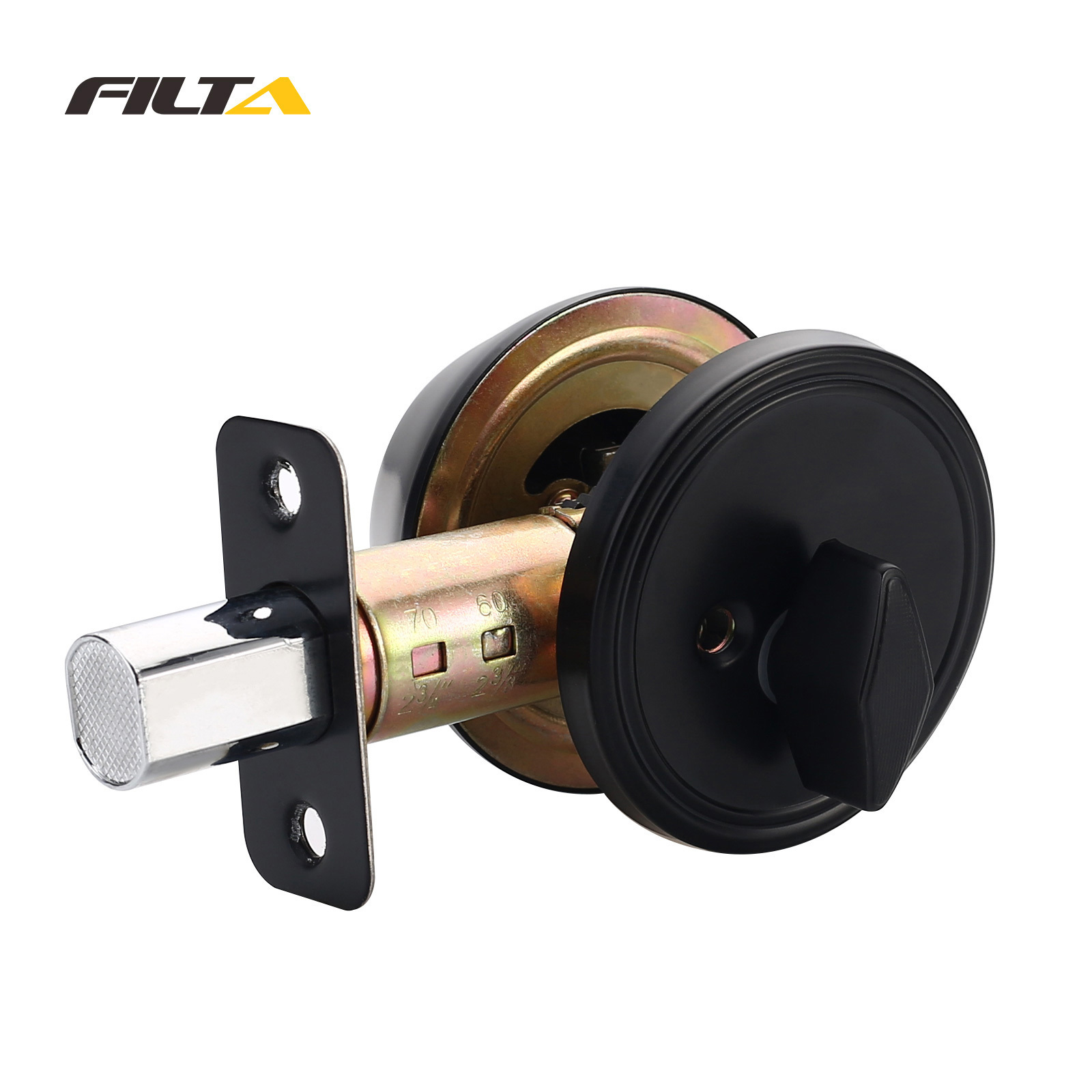 Filta 201 Stainless Steel Competitive Price Entrance Keyed Deadbolt Door Lock Set For Wholesale