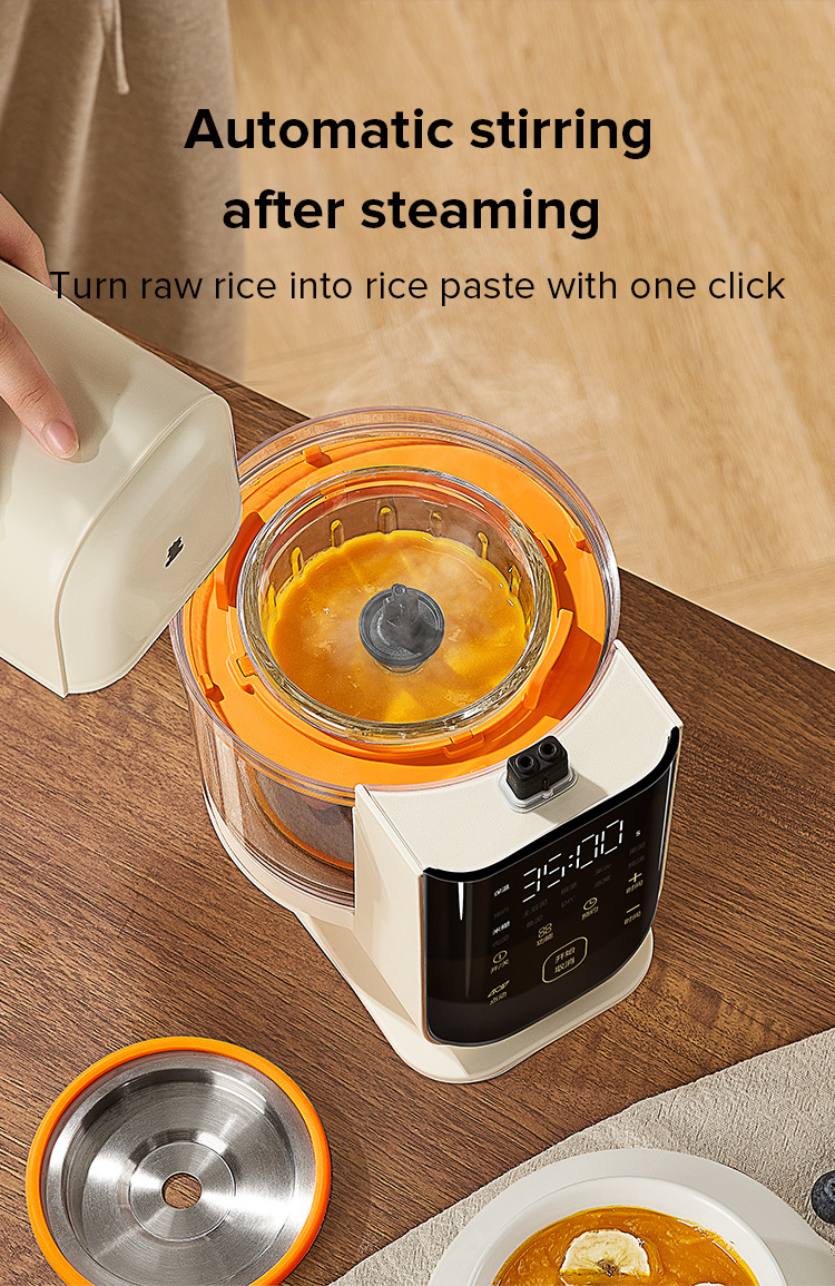 2024 New Design 12 in 1 Baby Food Makers Multi-function Portable Baby Food Warmer Steamer Baby Food Processor