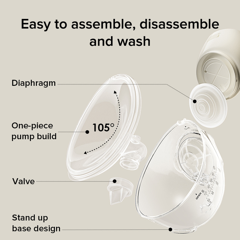 Fimilla Design Portable Wearable Electric Painless Breast Milk Pump