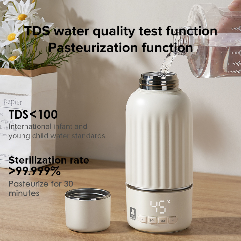 Portable Baby Milk Warmer Water Warmer For Baby Formula Electronic Heating Kettle with Temperature Control