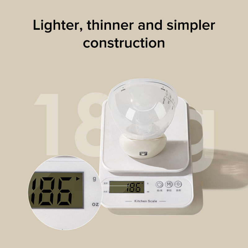 portable ultra-light hands-free electric double wearable breast pump rechargeable noiseless feeding pump machine