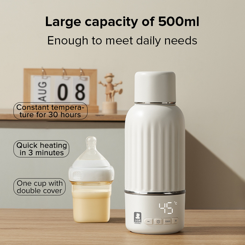 Portable Baby Milk Warmer Water Warmer For Baby Formula Electronic Heating Kettle with Temperature Control