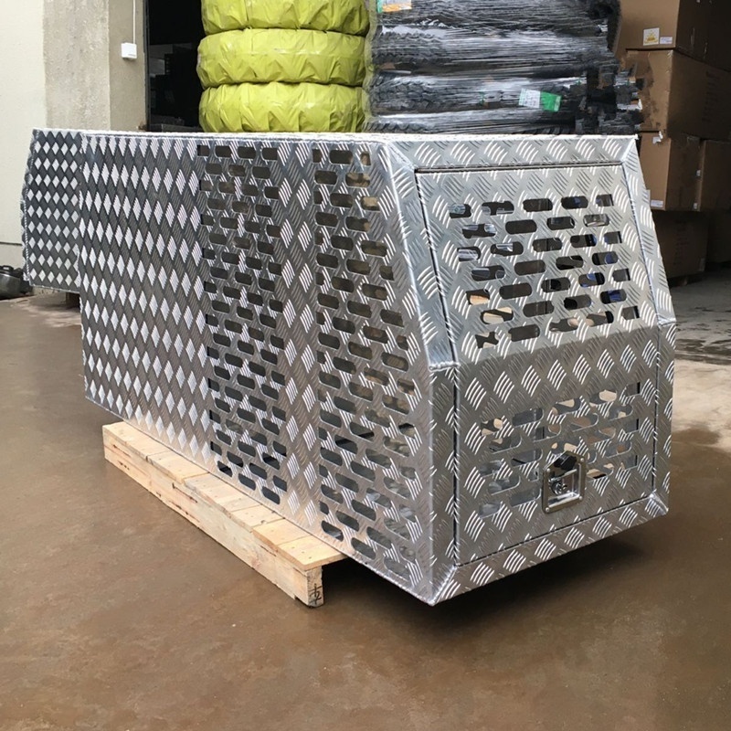 BRAND NEW ALUMINIUM UTE TRUCK DOG CAGE BOX - HUNTING 4X4 - DOGCAGE