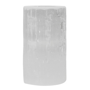 White selenite candle holder tealight holder For Weddings Home decoration