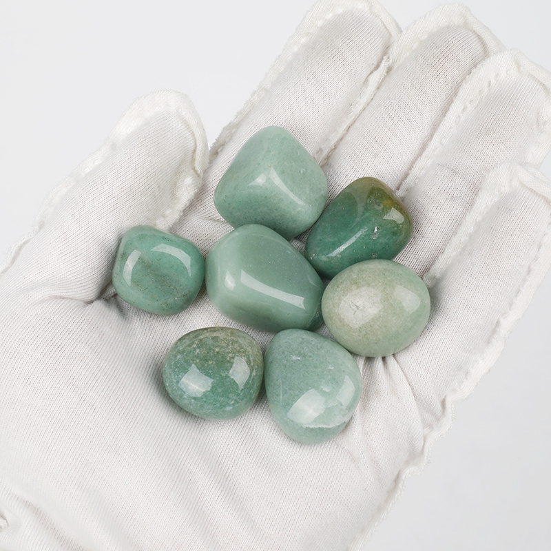 20-30mm tumbled stone green Aventurine  Tumbled Gemstone For Sale semi-precious stone