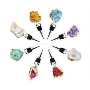 all cheap gemstone crystal wine stopper for bottle