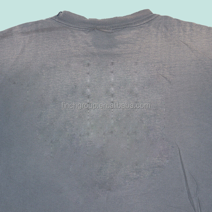 Finch garment oem wholesale vintage washed 220 gsm cotton t shirt custom sun faded wash bleached t shirts