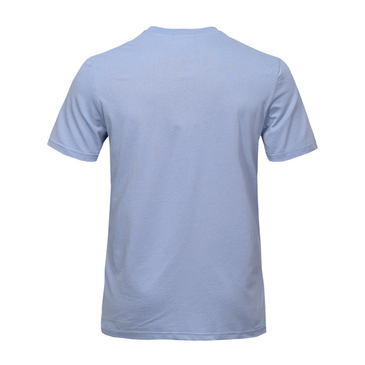 100% cotton knit fabric for tshirts with logo custom logo printed dropshipping t shirt 200 gsm