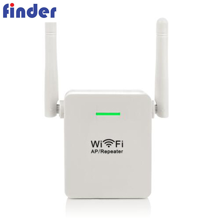 300Mbps Wifi Range Extender, 802.11N Mini Wi-fi Repeater Supports AP Mode WLAN Signal Amplifier with 2db antenna