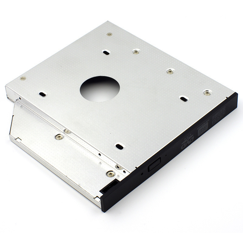 Second HDD Caddy 2nd SATA HDD Hard Disk Drive Bay for Laptops CD-ROM DVD-ROM Internal Hard Drive Enclosure