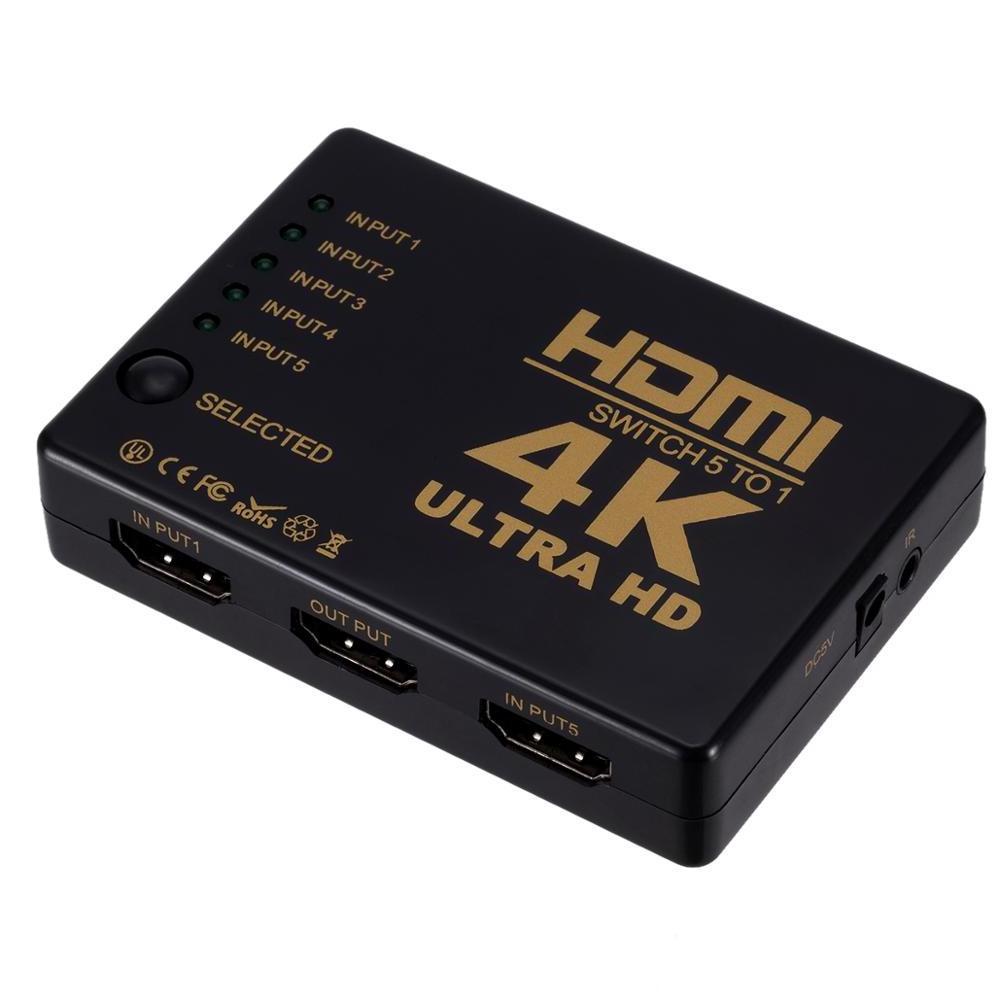 5X1 HDMI Switch 4K*2K 1080P 501 Switcher