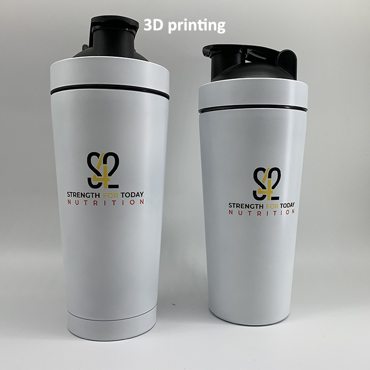 Custom Logo Double-Walled Single-Walled stainless steel Shaker Bottles