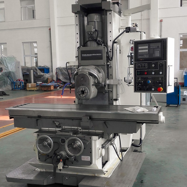 Heavy duty bed type universal swivel head milling machine with CE and ISO cercificate